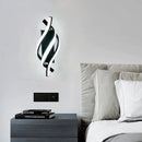 Axya LED Wall Lamp: Modern Black & White Lights for Bedroom, Living Room, Study Hallway