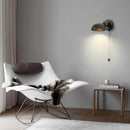 Axyaa LED Rotating Wall Sconce with On/Off Switch for Bedside and Study