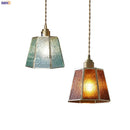 Axyaa Glass LED Pendant Lights - Vintage Nordic Modern Hanging Lamp