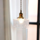 Axyaa Modern Glass LED Pendant Lights for Kitchen and Dining Room
