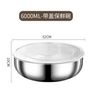 Axyaa Stainless Steel Mixing Bowls for Dough Kneading, Pasta Making, Soups & More