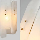 Axyaa Natural Cloud Copper Stone Chandelier for Staircase & Living Room