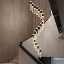 Axyaa Modern LED Pendant Lights for Living Room & Dining Room Chandeliers