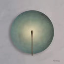 Axyaa Retro LED Wall Light Disc Fixture - Nordic Creative Universe Stainless Steel Art