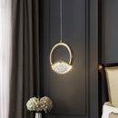 Axyaa Nordic Crystal Oval LED Chandelier - Interior Lighting & Home Decor