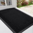 Axyaa Low Profile Entry Door Mat for Home Decor and Non-slip Protection