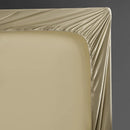 Axyaa 1200 TC Egyptian Cotton Fitted Sheet for Double King Queen Bed