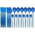 Axyaa Gold Stainless Steel Dinnerware Set for Elegant Table Setting