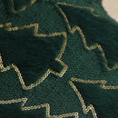 Axyaa Embroidered Cushion Cover for Christmas Home Decor