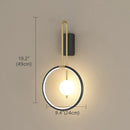 Axyaa Nordic LED Luxury Wall Lamp - Modern Minimalist Bedroom Lighting