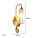 Axyaa Modern Nordic LED Wall Lamp for Stylish Bedroom and Living Room Decor