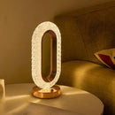 Axyaa Oval LED Desk Lamp - Tricolored Touch Dimmable Light