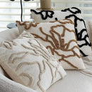 Axyaa Boho Floral Tufted Cushion Cover 45x45CM Sofa Throw Pillow Home Decor