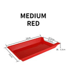 Axyaa Large Rectangular Skewer Tray for BBQ and Fried Skewers