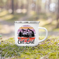 Axyaa Enamel Camping Mug Nature Hiking Travel Coffee Tea Cup