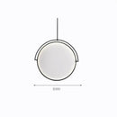 Axyaa Minimalist LED Pendant Light Chandelier for Dining Room Kitchen Bar