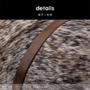 Axyaa High-End Luxury Horsehair Sofa Pillow in Brown, Coffee, Gray