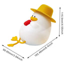 Axya Cute Duck Silicone Night Light - 3-Level Dimmable USB Lamp for Kids