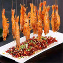 Axya Stainless Steel BBQ Skewers & Plates Set for Creative Restaurant Dining