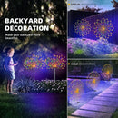 Axyaa Solar Firework Fairy Lights for Outdoor Garden Decor, Patio, Party, Wedding