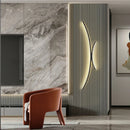 Nordic Black Gold LED Wall Lamp Axyaa Modern Living Room Bedroom Sconces
