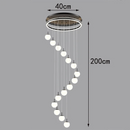 Axyaa LED Chandeliers Pendant Light for Modern Home Decor and Indoor Lighting