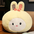 Axyaa Rabbit Warm Hands Cushion Napping Pillow for Winter Comfort