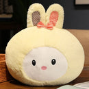 Axyaa Rabbit Warm Hands Cushion Napping Pillow for Winter Comfort