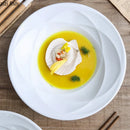 Axya Ceramic Steak Plate Solid Color Round Dish Set