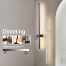 Axyaa Nordic Dimmable LED Wall Lights Rotatable for Bedroom Living Room Home