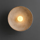 Axyaa Retro Round Wall Light - 7W Vintage Creative Indoor Resin Lamp