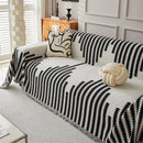 Axyaa Chenille Sofa Cover: Universal, Anti-Slip, Comfy, All Season, Living Room Decoration