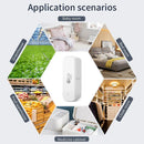Axyaa Smart Temperature Humidity Sensor: Remote Monitor, Hygrometer, Thermometer - Alexa, Google Assistant