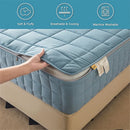 Axyaa Quilted Mattress Pad Cover Zipper All Inclusive Soft Protector