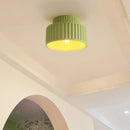 Axyaa Nordic Resin Ceiling Light for Bedroom Hallway Living Room