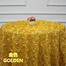 Axyaa Petal Rose Tablecloth: Modern 3D Design for Wedding and Hotel Tables