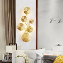 Lotus Leaf Wall Lamp Sconce for Bathroom LED Lights by Axyaa - Modern Industrial Bedroom Indoor Fixture