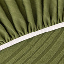 Axyaa Jacquard Fleece Sofa Cover - Universal Stretch, Anti-Scratch, All Seasons