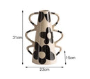 Axyaa Ceramic Double Ear Vase: Home Decor, Flower Arrangement, Hydroponic Display