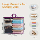 Axyaa Clear PVC Storage Bag: Waterproof Organizer for Clothes, Toys, Quilts, Blankets & More
