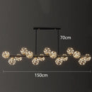 Axyaa Modern LED Pendant Light Chandeliers for Living Room and Dining Room