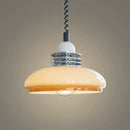 Axyaa Retro Glass Pendant Light Chandelier for Restaurant, Bar, Bedroom, Study