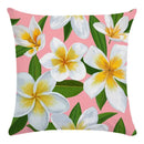 Axyaa Parrot Flower Oil Painting Cushion Cover 45X45CM