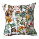 Axyaa Peach Leather Scenery Pillowcase for Home & Office Décor