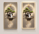 Axyaa Light Luxury Water Feature Wall Lights for Elegant Entrance Decor