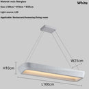 Axyaa Rectangle Pendant Lights: Minimalist Wabi Sabi Style for Dining Room, Coffee House, Bar