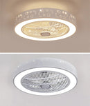 Axyaa Dimmable Ceiling Fan with Remote Control and Modern Lighting