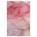 Axyaa Rose Gold Oil Painting Area Rug for Bedroom and Living Room