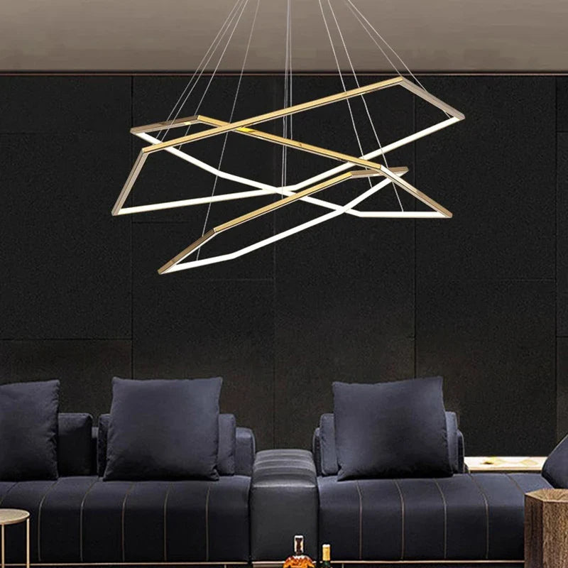 Axyaa Modern LED Chandelier Ceiling Pendant Light for Dining Room