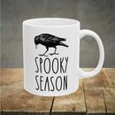 Axyaa Crow Ceramic Coffee Mug Black Bird Lover Birthday Gift Office Tea Cup
